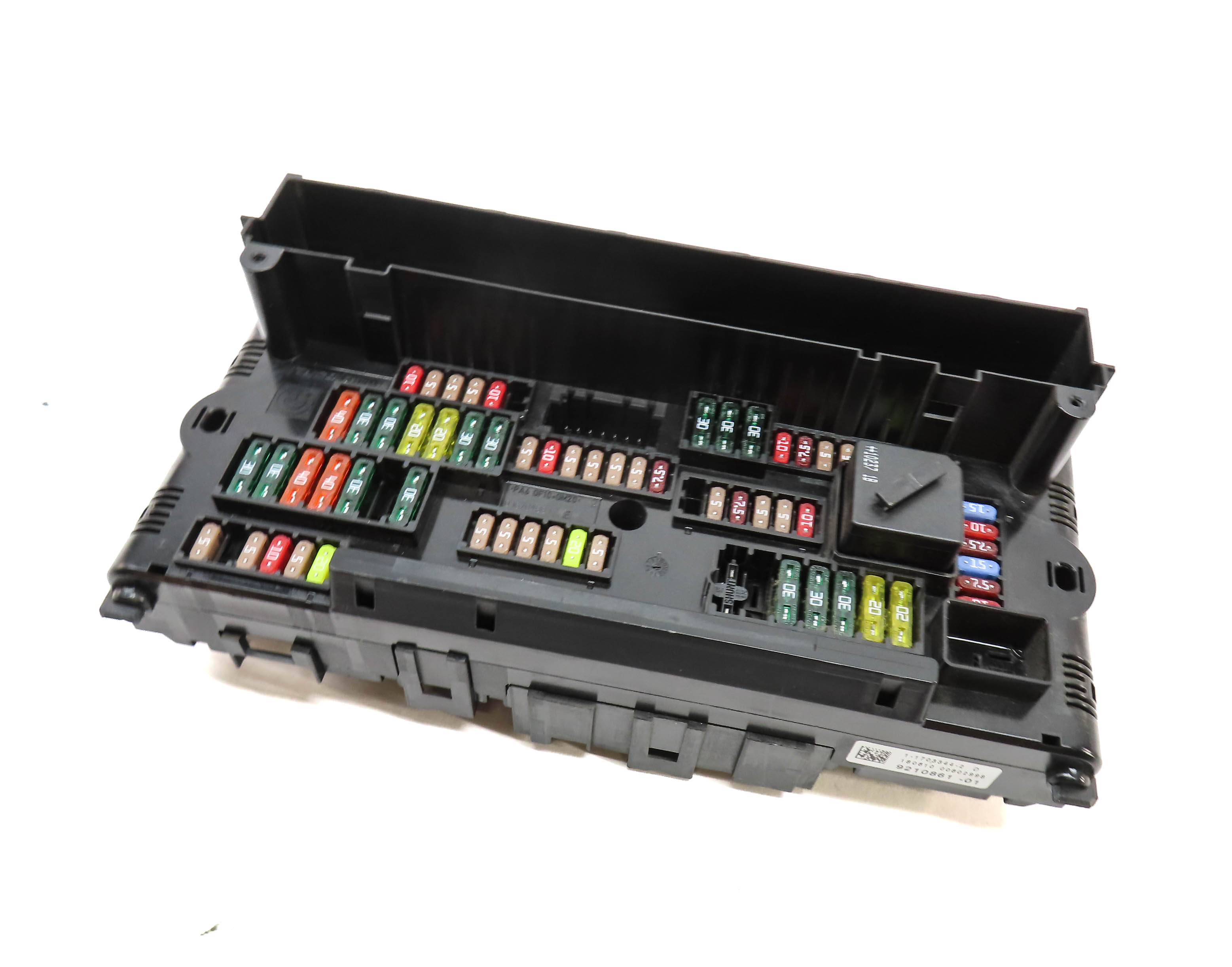 2011 BMW 740i (F02) 3.0L TURBO (N54) ENGINE FRONT POWER DISTRIBUITION FUSE BOX — exact item pictured